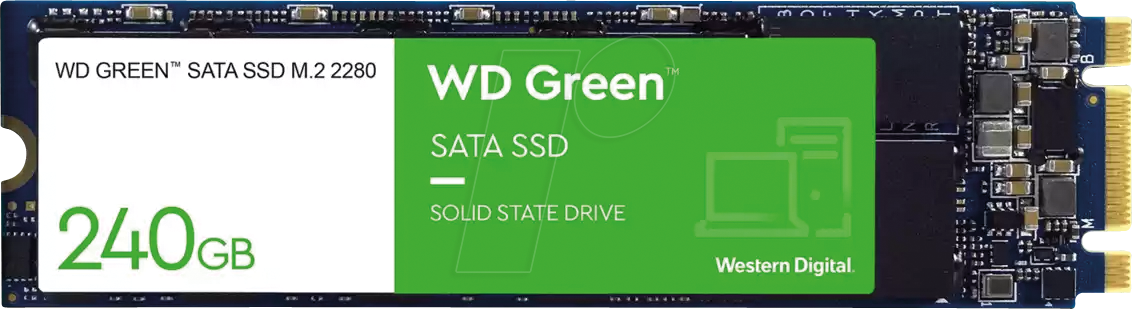 0718037894294 - WDS240G3G0B - WD Green SATA-SSD 240 GB M2