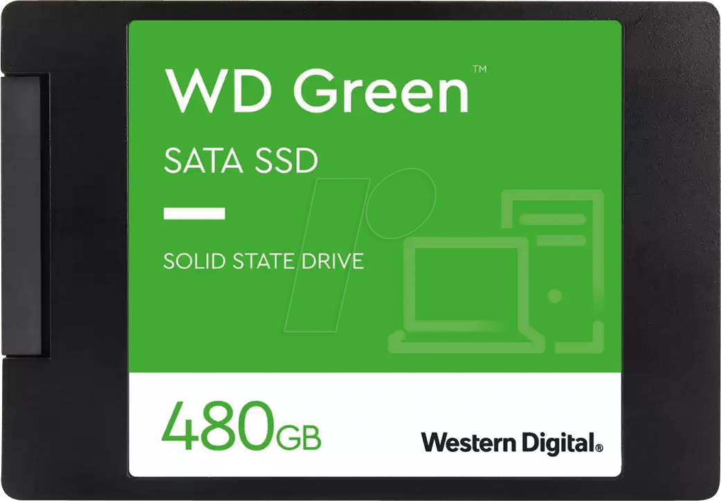 0718037894348 - WDS480G3G0A - WD Green SATA-SSD 480 GB