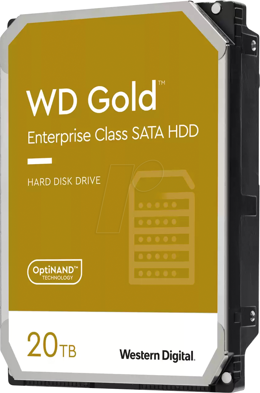 0718037896663 - Gold - 20TB - Festplatten - WD202KRYZ - SATA-600 - 35