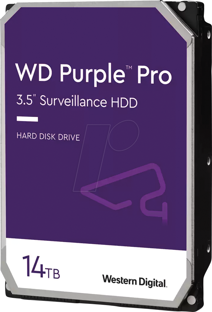 0718037899657 - Purple Pro 141PURP - hard drive - 14 TB - SATA 6Gb s Festplatten - 14 TB - 35 - 7200 rpm - SATA-600 - cache