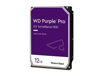 0718037901299 - Purple Pro 122PURP - hard drive - 12 TB - SATA 6Gb s - 12TB - Festplatten - WD122PURP - SATA-600 - 35