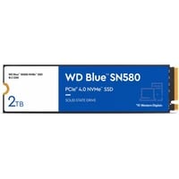 0718037902449 - WESTERN DIGITAL interne SSD WD Blue™ SN580 NVMe™ Festplatten Gr 2 TB blau SSD Festplatte