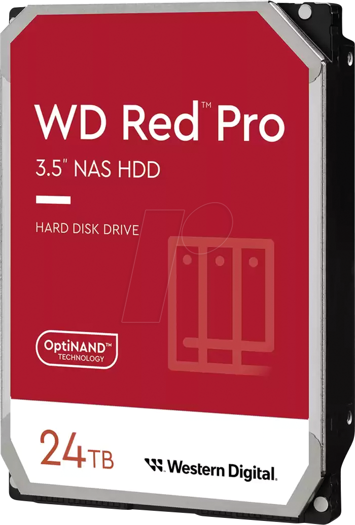 0718037903088 - Red Pro 240KFGX - hard drive - 24 TB - SATA 6Gb s - 24TB - Festplatten - WD240KFGX - SATA-600 - 35