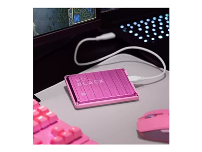 0718037905969 - _BLACK P10 Game Drive BA2W0020BPK - hard drive - 2 TB - USB 32 Gen 1 - Extern Festplatte - 2TB - Pink