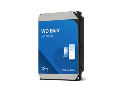 0718037907888 - Blue - hard drive - 12 TB - SATA 6Gb s - 12TB - Festplatten - WD120EAGZ - SATA-600 - 35