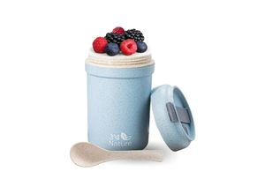 0718603344611 - To Go Müslibecher 2 Stück Praktische Joghurtbecher mit Deckel & Löffel