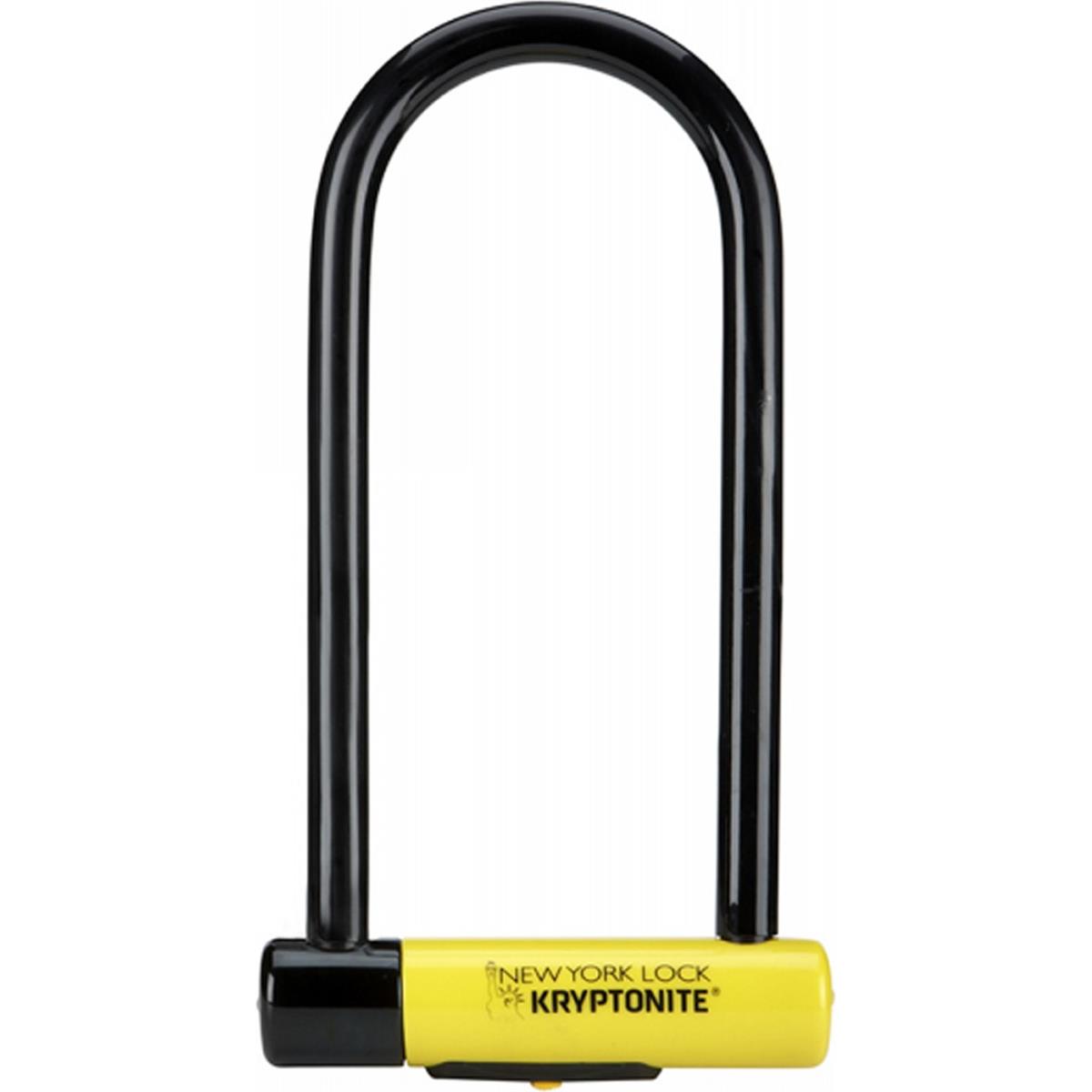 0720018002161 - U-Lock New York LS 16mm mit Schlüssel - Hochsicherheit für Fahrrad und Motorrad 102x260mm