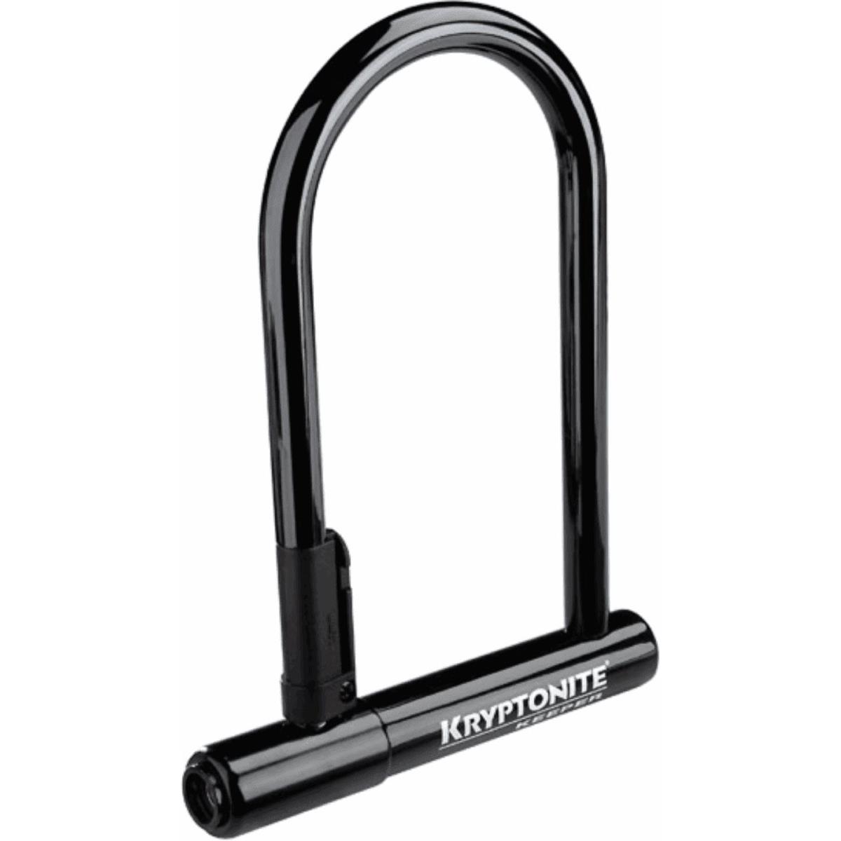 0720018004202 - U-Lock Keeper 12mm Schwarz mit Schlüssel - Sicherheit und Zuverlässigkeit 102x254mm