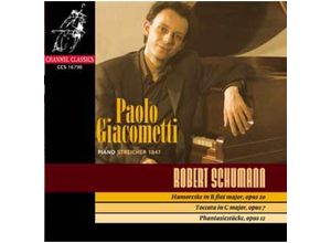 0723385167983 - Humoreske In B Flat Major Toccata In C Major + - Paolo Giacometti (CD)