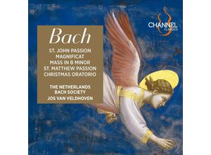 0723385752325 - Johannespassion Matthäuspassion Weihnachtsorat + - Jos van Veldhoven The Netherlands Bach Society (CD)