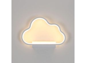 0723496696259 - COMELY Wandlampe LED Moderne Weiße Wandleuchte 20W Einfaches Design Aluminium-Wandleuchte für Flur Treppe Wohnzimmer Schlafzimmer - Warmweißes