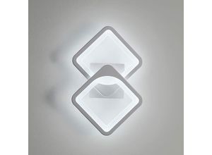 0723496915794 - Goeco - Wandbeleuchtung 24W Moderne led Wandlampen KühlesWeiß 6000K 2400 lm Wandelbare Form Wandleuchte für Schlafzimmer Wohnzimmer Gang