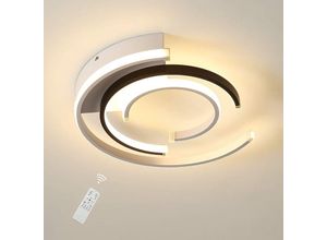 0723496954304 - Dimmbare led Deckenleuchte mit Fernbedienung 36W Moderne led Deckenleuchte 41cm Schlafzimmer Deckenleuchten für Home Office Schlafzimmer Wohnzimmer