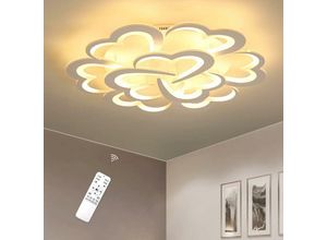 0723496954311 - Led Deckenleuchte 108W 8640lm Kronleuchter Moderner Acryl-Kronleuchter für Wohnzimmer Schlafzimmer Küche Dimmbar 3000-6500K 9 Liebeslichter