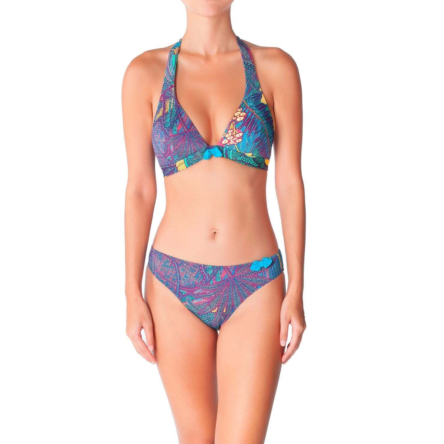 0724901361793 - Bikinihose Damen Tropical Jungle