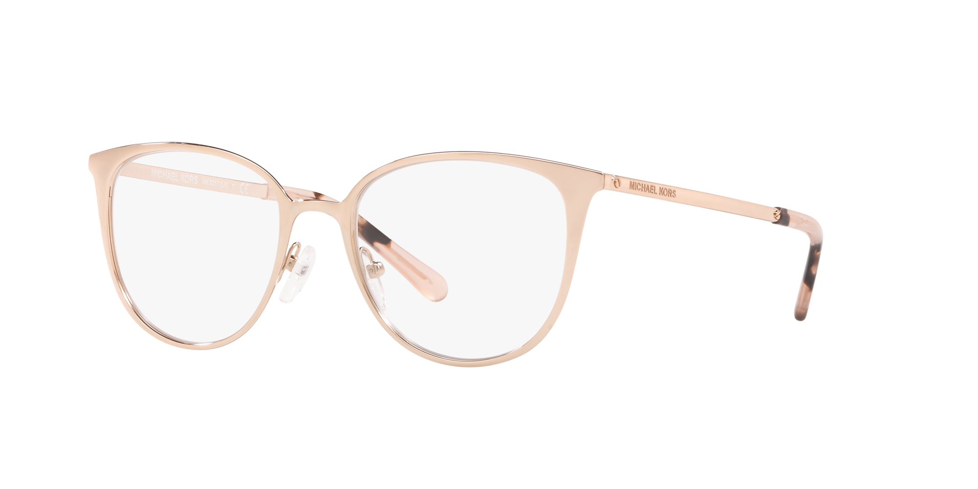 0725125382496 - Frau MK3017 LIL 1108 Rahmen von BRILLEN Metall Gold Transparent Hocken Normal