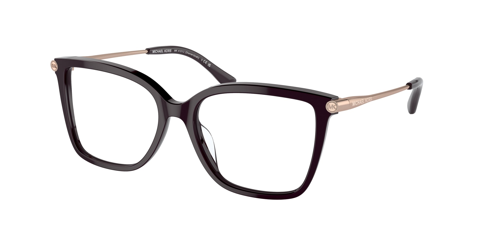 0725125388023 - Damen MK4101U SHENANDOAH 3344 Rahmen von BRILLEN Acetat Braun Transparent Quadratisch Normal 0725125388023 - Damen MK4101U SHENANDOAH 3344 Rahmen von BRILLEN Acetat Braun Transparent Quadratisch Normal