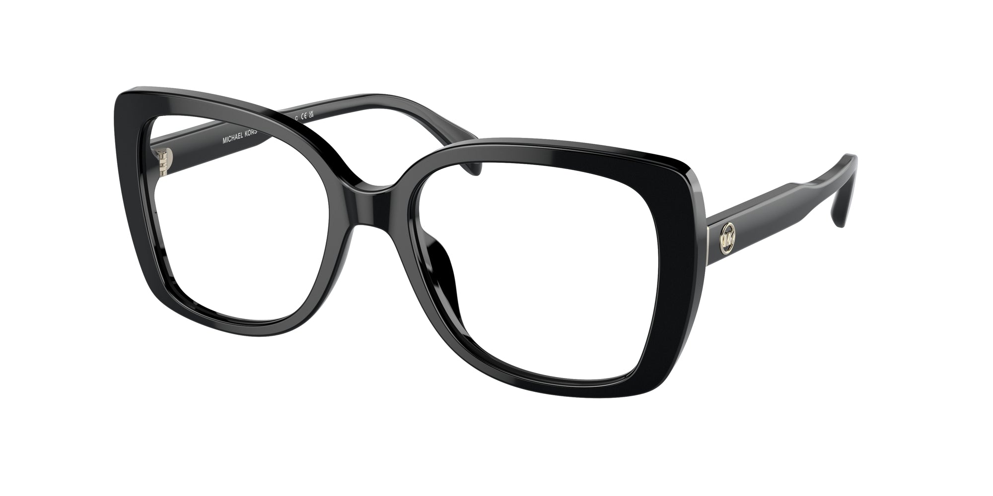 0725125395519 - Damen MK4104U PERTH 3005 Rahmen von BRILLEN Acetat Schwarz Transparent Quadratisch Normal