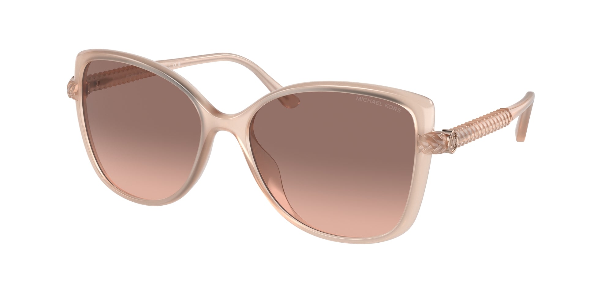 0725125395793 - Damen MK2181U Malta 344913 Gläser SONNENBRILLEN Acetat Rosa Braun Schmetterling Normal Schattiert