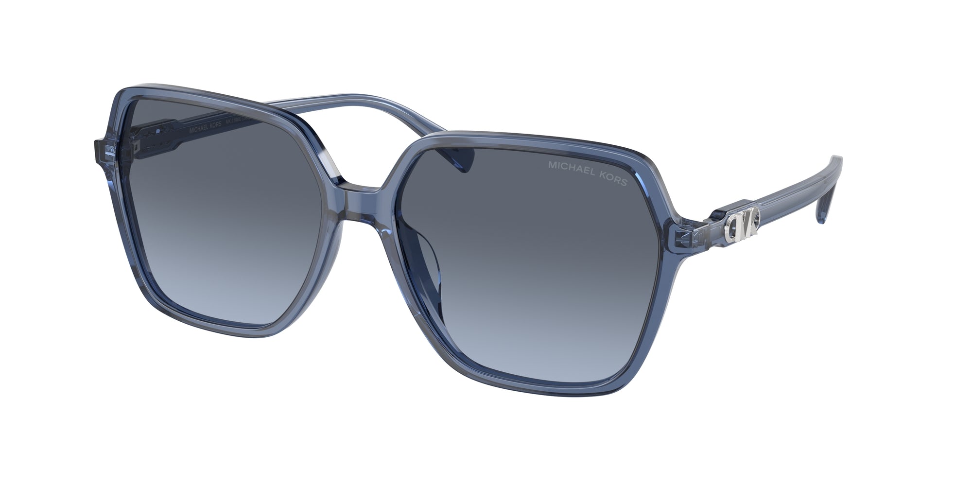 0725125402323 - Frau MK2196U JASPER 39568F Gläser SONNENBRILLEN Acetat Transparent blau Blau Hocken Normale Schattiert