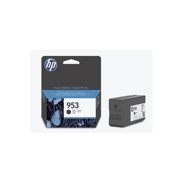 0725184104060 - Hewlett Packard L0S58AE Original Druckerpatrone 953 schwarz Standard-Kapazität bis 1000S (L0S58AEBGX)