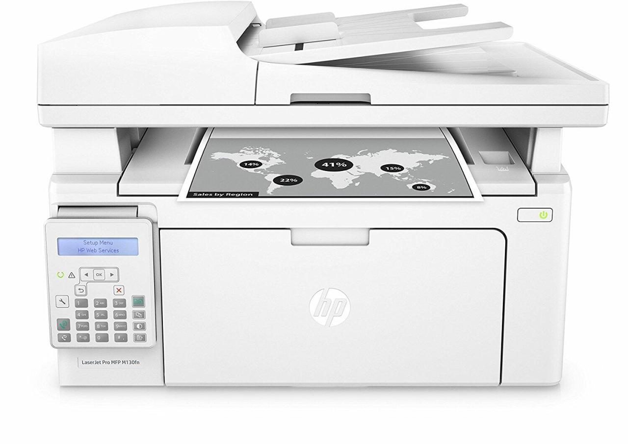 0725184117190 - HP LaserJet Pro M130fn Laser-Multifunktionsgerät s w