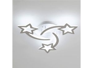 0725889889989 - Moderne led Deckenleuchte Wohnzimmerlampe 40W 4500LM Deckenlampe Deckenbeleuchtung für Wohnzimmer Schlafzimmer Kinderzimmer 6500K kühles weißes