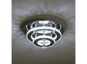 0725889893788 - Kristall-Kronleuchter 36 w Moderne LED-Kristall-Deckenleuchte Deckenpendelleuchte Kristall-Deckenleuchte für Wohnzimmer Esszimmer Badezimmer