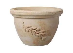 0726232144366 - Pflanztopf Ciotola Olive terracotta Ø 18 cm