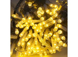 0726502832320 - Vingo - 280 LEDs Lichterkette Christbaum Halloween Außen Weihnachtsbaumkette Fenster Warmweiß