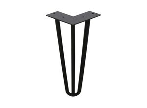 0726503429451 - VINGO 4 Stück tischbeine metall 3-Stange Bein 15 cm Tischkufen Haarnadel Tischbein 12 mm Hairpin Legs aus Stahlschwarz 0726503429451 - VINGO 4 Stück tischbeine metall 3-Stange Bein 15 cm Tischkufen Haarnadel Tischbein 12 mm Hairpin Legs aus Stahlschwarz