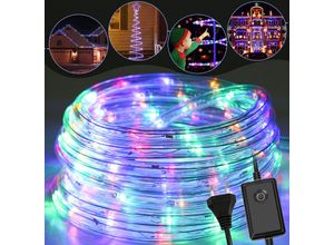 0726503677791 - Wolketon - vingo led Lichtschlauch 20m rgb für Aussen Innen Lichterschlauch Lichterkette Lichtband Partylicht Dekobeleuchtung Weihnachtsbeleuchtung