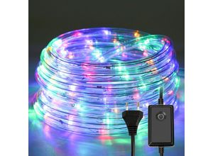 0726504033114 - Led Lichterschlauch Außen Innen Beleuchtung Lichtschlauch Lichterkette 30M rgb - rgb - Wolketon