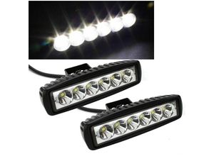 0726504035309 - Led Arbeitsscheinwerfer 12V 24V led Scheinwerfer Traktor Arbeitslicht Led Scheinwerfer 12v traktor für Offroad suv atv Led Strahler Auto 18W 2