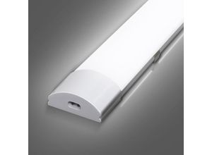 0726504402224 - Plafonnier à led pour locaux humides Atelier Plafonnier blanc neutre Cave 150 cm - Tolletour