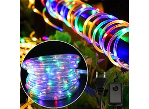 0726504594196 - Led Lichtschlauch für Aussen Innen Lichterschlauch Lichterkette Lichtband Partylicht Dekobeleuchtung Weihnachtsbeleuchtung bunt 30M - bunt - Vingo