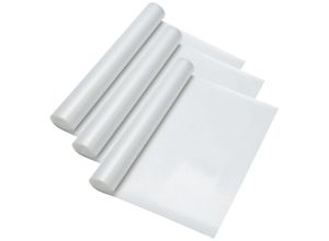 0726506020433 - 3er Set Schubladenmatte Regale Antirutschmatte zuschneidbar 500 x 60cmTransparentes Weiß - Transparentes Weiß - Tolletour