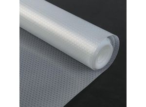 0726506041384 - Hengda - Schubladenmatte Regale Antirutschmatte zuschneidbar 500 x 60cm3pcsTransparentes Weiß - Transparentes Weiß