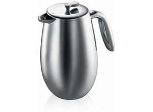 0727015302799 - BODUM Columbia - french press - shiny - Size 135 x 185 cm - Height 21 cm - 1 L - Chrome