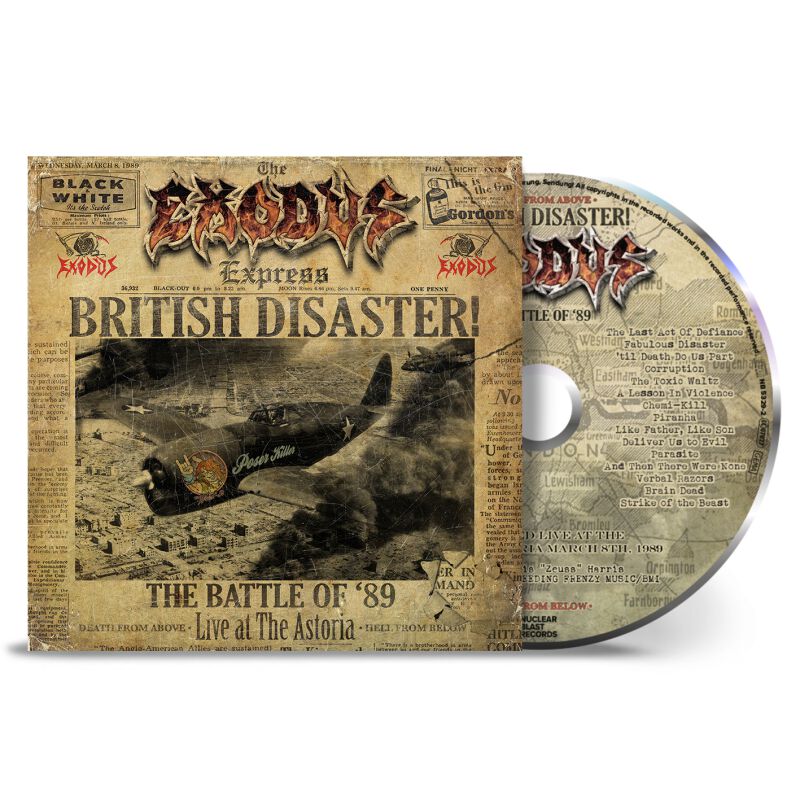 0727361532925 - British disaster The battle of 89 (Live at the Astoria) CD multicolor