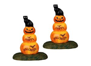 0728162249395 - Cat And Pumpkin Set Of 2 B O 45V Art-Nr 24939