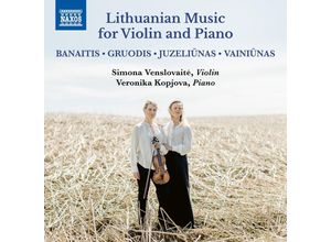 0730099148030 - Litauische Musik Für Violine Und Klavier - Simona Venslovaite Veronika Kopjova (CD)