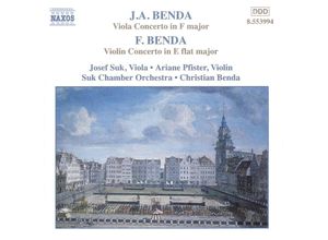 0730099499422 - Violakonzert Violinkonzert - Suk Pfister Benda Suk Chamber (CD)