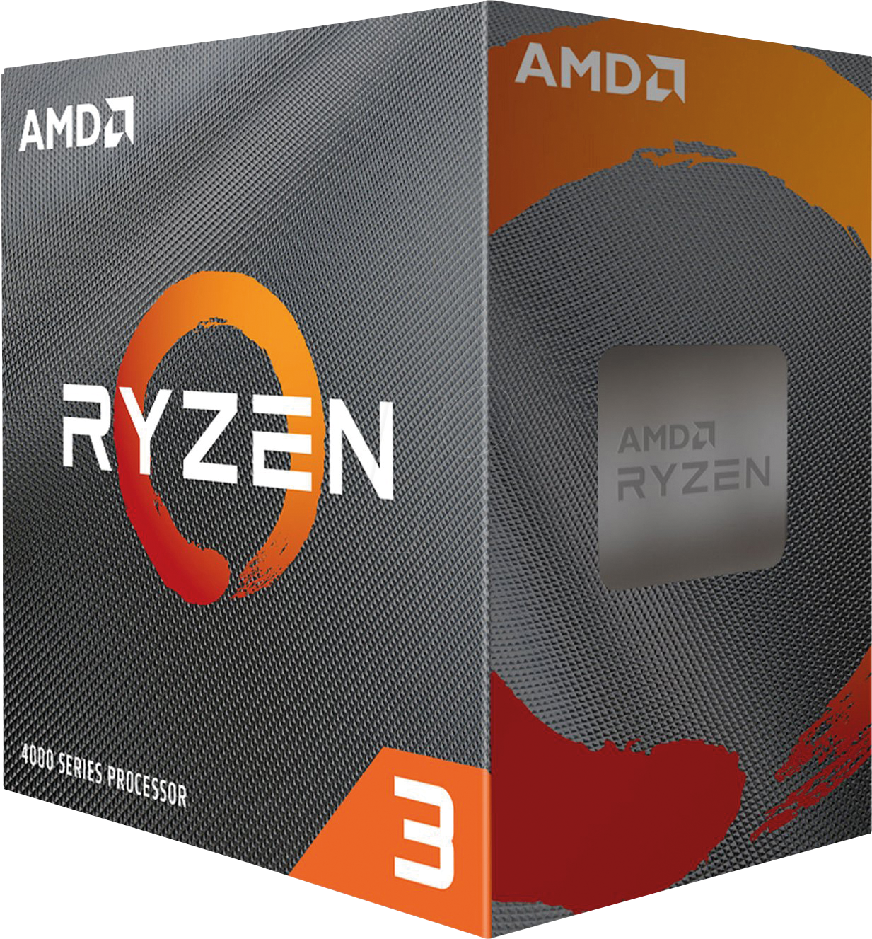 0730143314060 - Ryzen 3 4100 Wraith Stealth CPU - 4 Kerne - 38 GHz - AM4 - Boxed (PIB - mit Kühler)