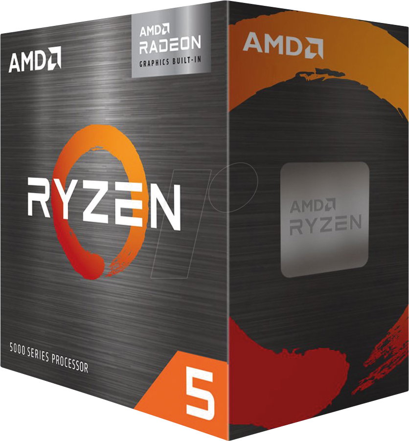 0730143316040 - Ryzen 5 5500GT Wraith Stealth CPU - 6 Kerne - 36 GHz - AM4 - Boxed (PIB - mit Kühler)