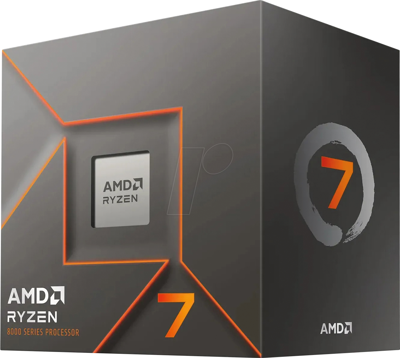 0730143316699 - Ryzen 7 8700F Wraith Stealth CPU - 8 Kerne - 41 GHz - AM5 - Boxed (mit Kühler)