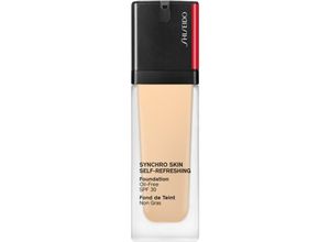 0730852160781 - SHISEIDO Synchro Skin Self-refreshing Foundation Spf 30 Gesichts Make-up foundation Fluid beige (210 BIRCH) langanhaltend natürlich Deckkraft Mittel