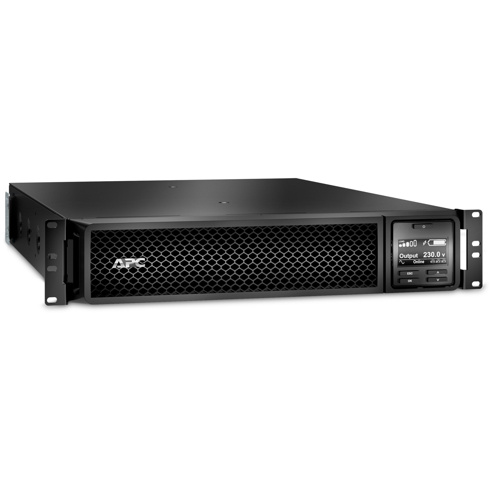 0731304317647 - SRT3000RMXLI 3kVA Rackmount 2U 230V 8x C13+2x C19 IEC outlets SmartSlot Extended runtime W  rail kit