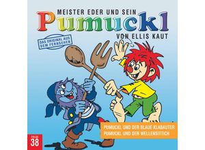 0731455482225 - Meister Eder und sein Pumuckl Folge 38 Pumuckl und der blaue Klabauter - Pumuckl und der Wellensittich - Ellis Kaut (Hörbuch)