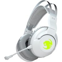 0731855540433 - ELO Gaming Over Ear Headset Bluetooth® 71 Surround Weiß Noise Cancelling Lautstärkeregelung Mikrofon-Stummschaltung
